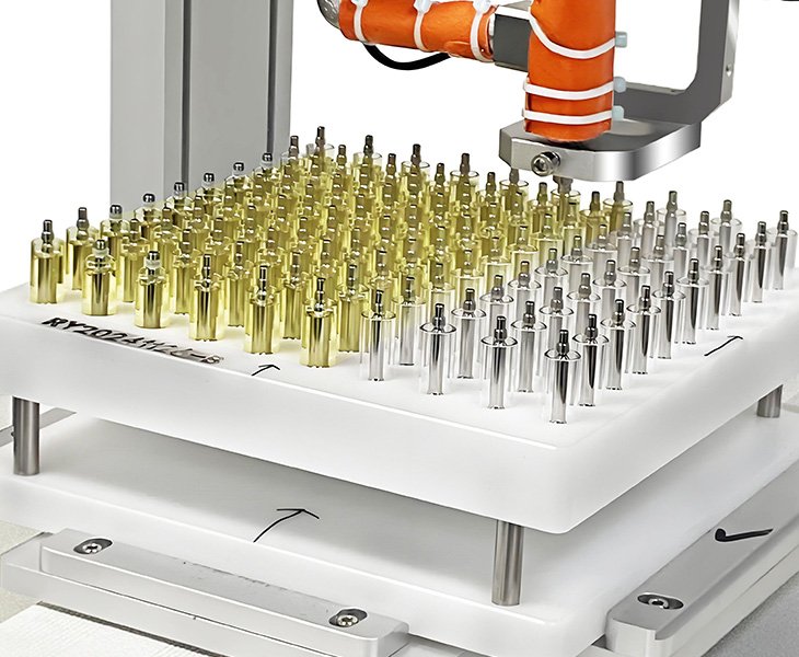 Viscous-Oil Precision Filling System