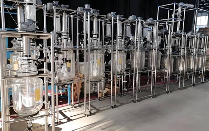 cannabis glass reactor manufacturer