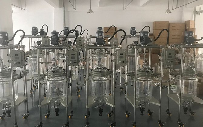 cannabis glass reactor