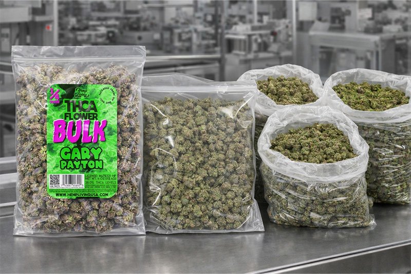 4 bulk cannabis flower packaging wholesale flower bagging