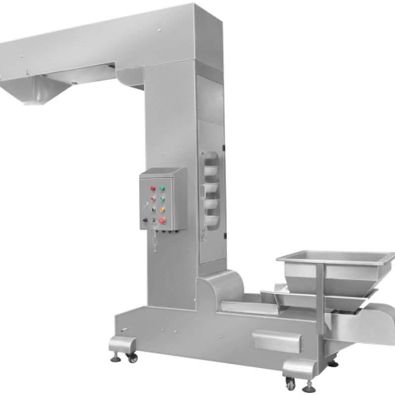 4 cannabis flower packaging machine Z Shape feeder China