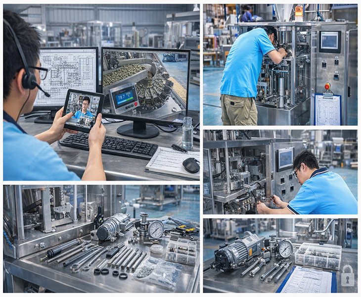 9 Cannabis Flower Packaging machine Global Technical Support