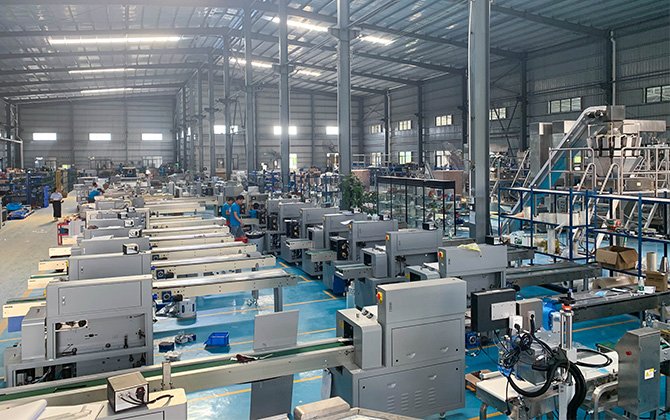 cannabis packaging machine installation