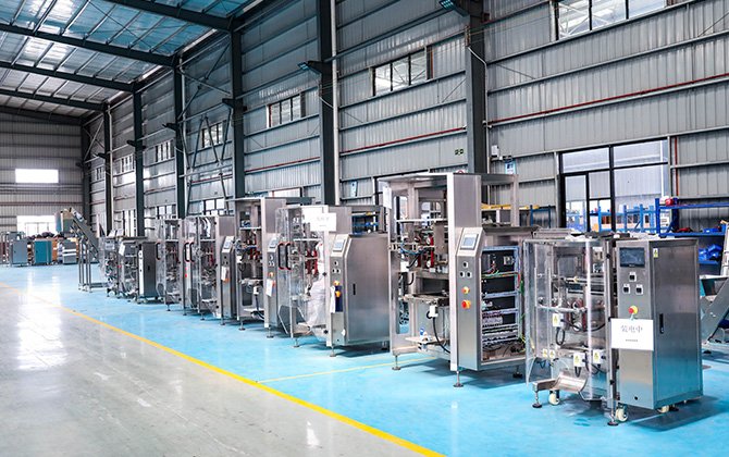 cannabis packaging machine workshop