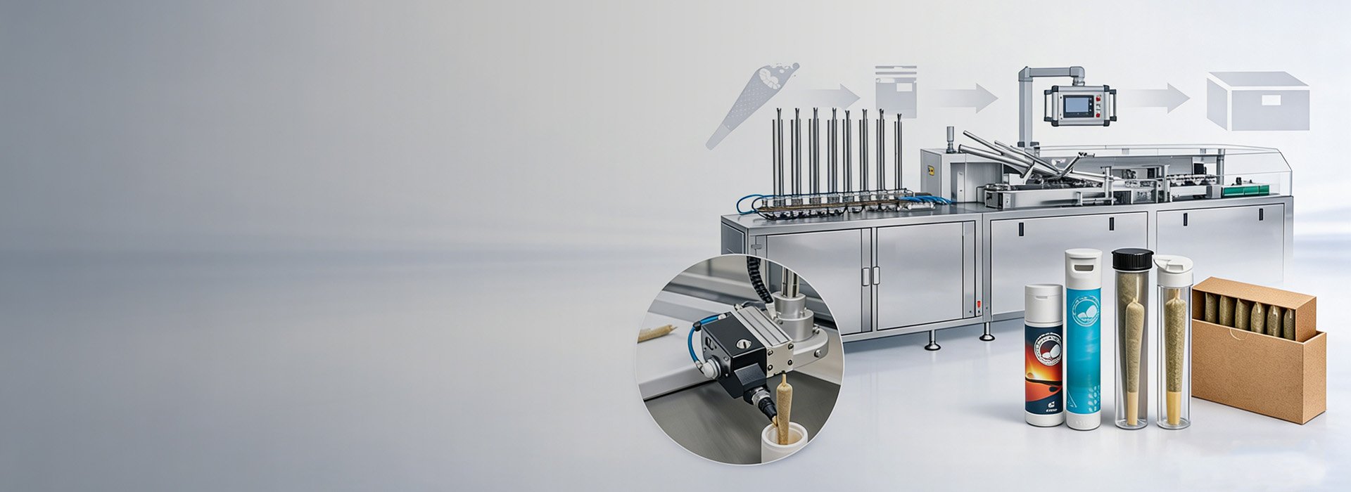 #1 banner pre roll packaging machine