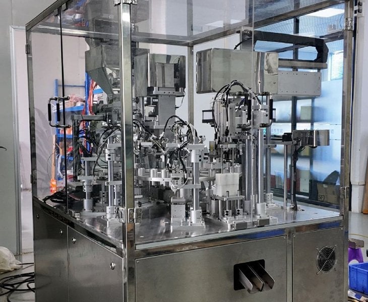 cone filling machine weed