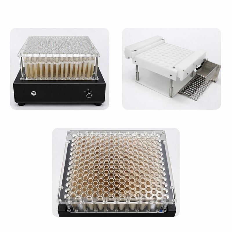 semi automatic pre-roll cone vibration filling machine 300 cones