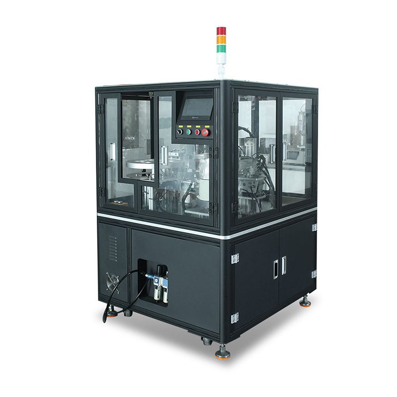 automatic pre-roll cone filling machine black angle view