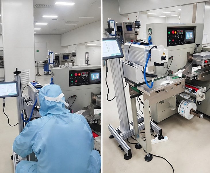 vape cartridge packaging machine onsite installation