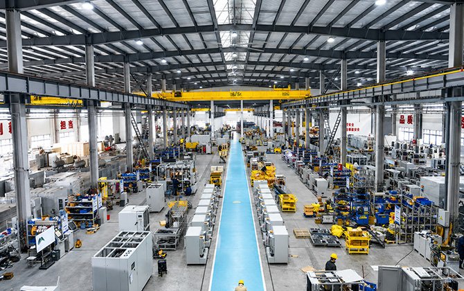 HiURTB industrial chiller manufacturing factory