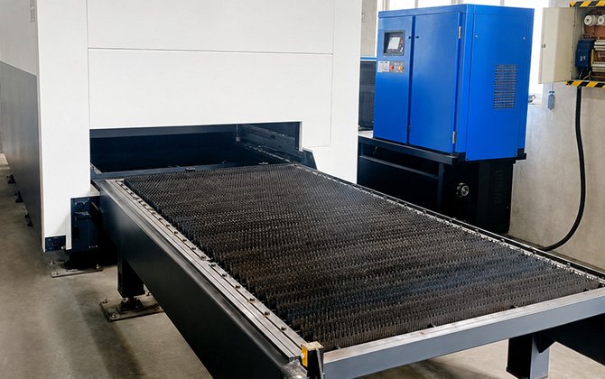 fiber laser cutting machine for extraction chillers