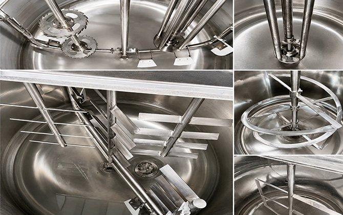 cannabis winterization tank internal structure