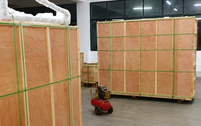co2 extraction equipment shipping