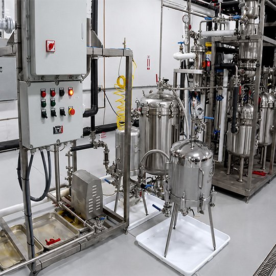 HiURTB cannabis winterization process