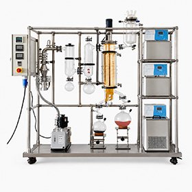 wiped film distillation process equipment