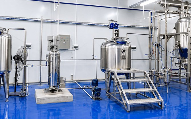 winterization tank and processing equipment
