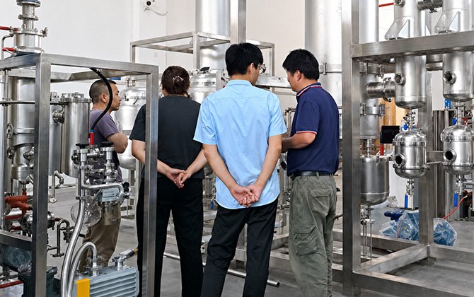ethanol recovery system FAT training support