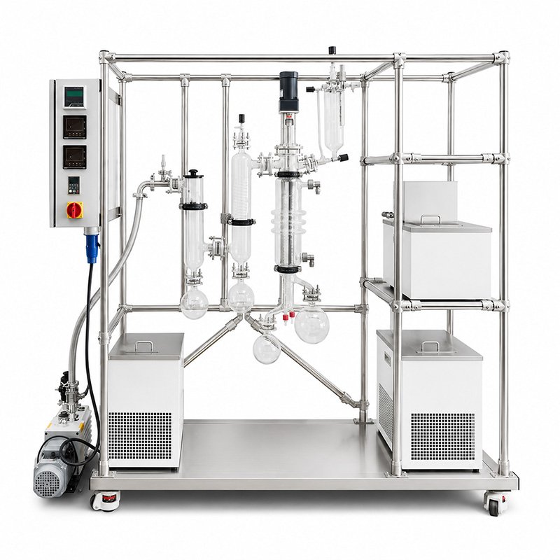 wiped film molecular distillation equipment