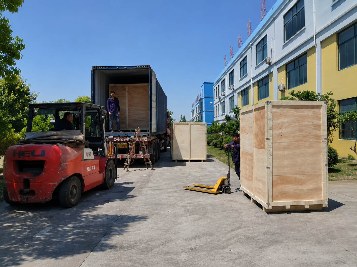 40ft container for 87L CO2 extraction and post processing equipment