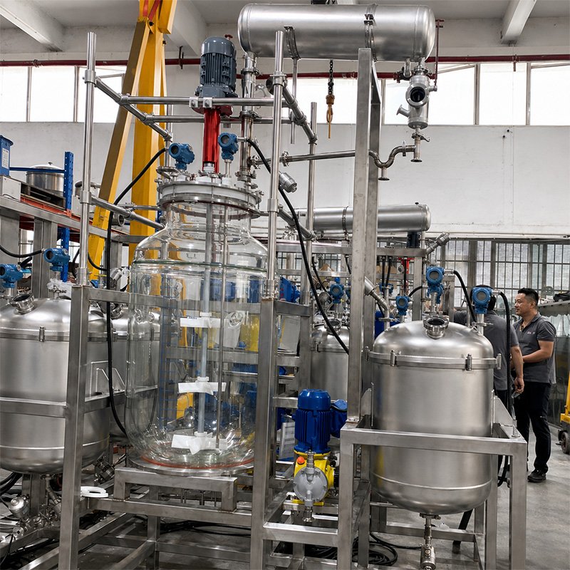Industrial Decarboxylation System Assembly