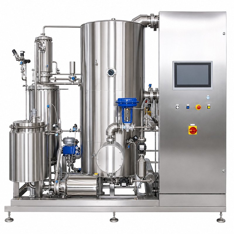 crystallization equipment batch control system