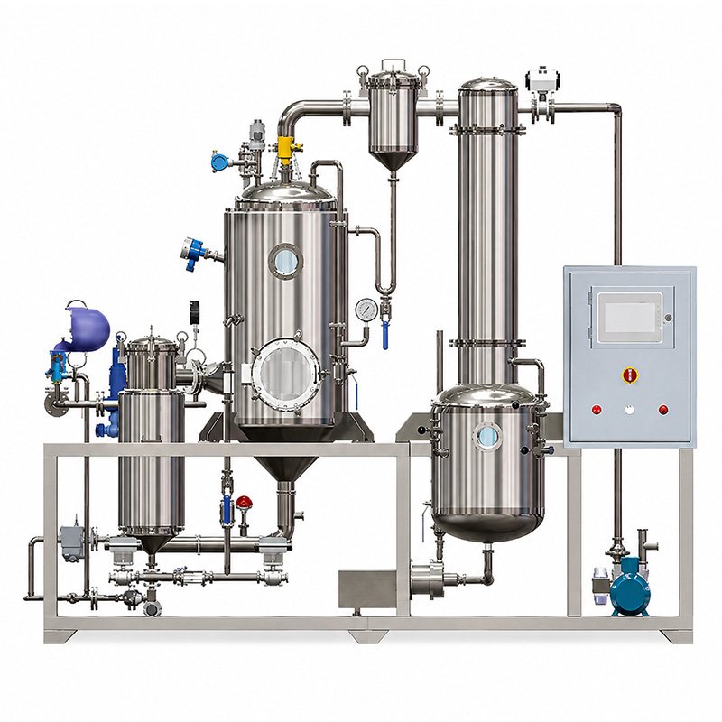 Crystallization Vacuum and Condensation System