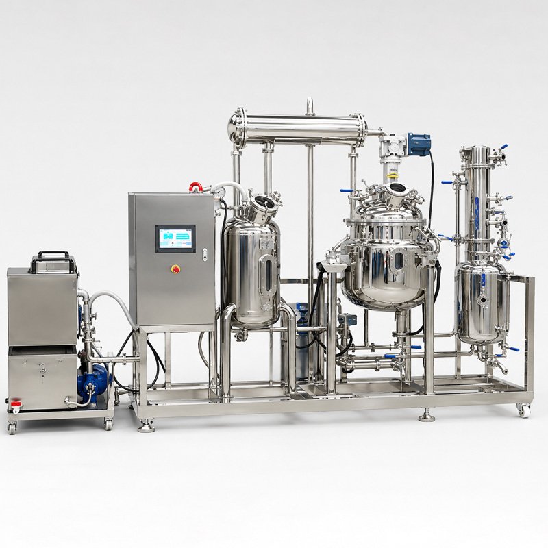 pilot scale crystallization equipment system